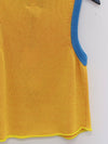 YANYAN KNITS 25 Spring/Summer MONSTERA vest YYK-YYW25-0311-HUANG yellow